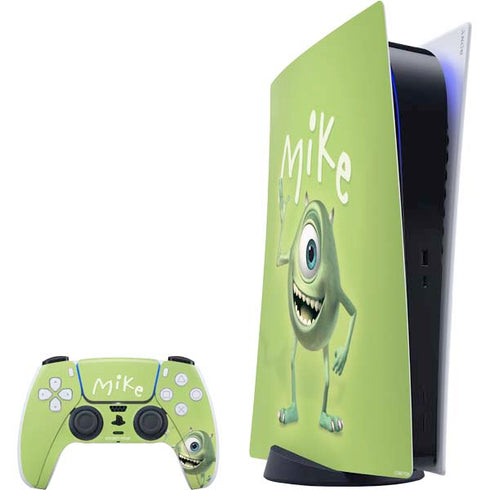 Disney Monsters Inc. Mike Portrait PlayStation PS5 Skins