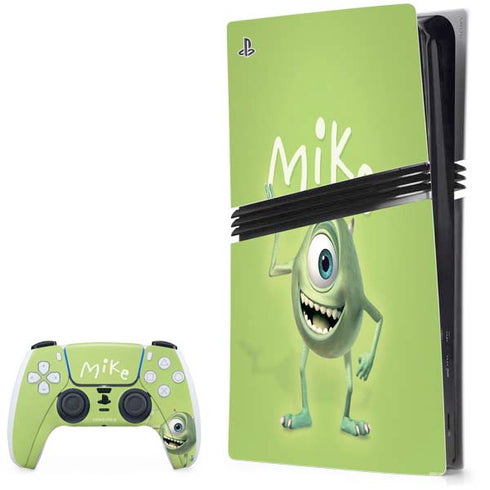 Disney Monsters Inc. Mike Portrait PS5 Pro Bundle Skin