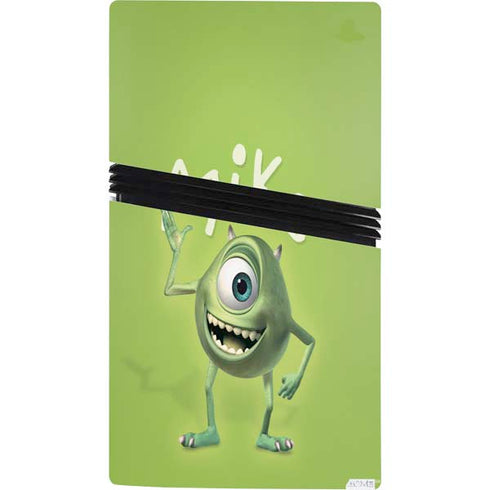 Disney Monsters Inc. Mike Portrait PS5 Pro Console Skin
