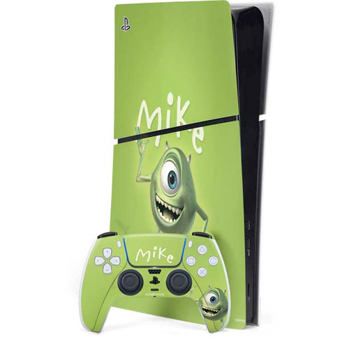 Disney Monsters Inc. Mike Portrait PlayStation PS5 Skins