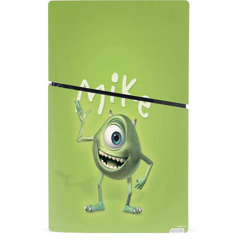 Disney Monsters Inc. Mike Portrait PS5 Slim Digital Edition Console Skin
