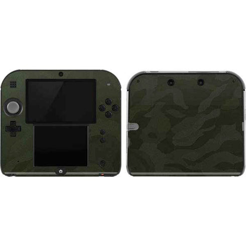 Military Green Shadow Camo Nintendo Skins