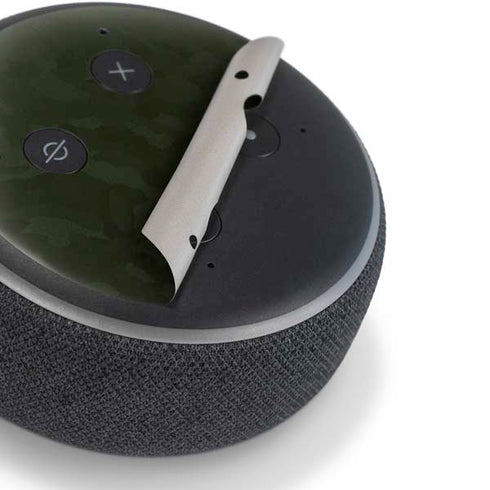 Military Green Shadow Camo Amazon Echo Dot Skin