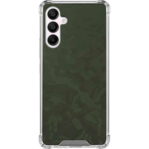 Military Green Shadow Camo Galaxy A16 5G Clear Case