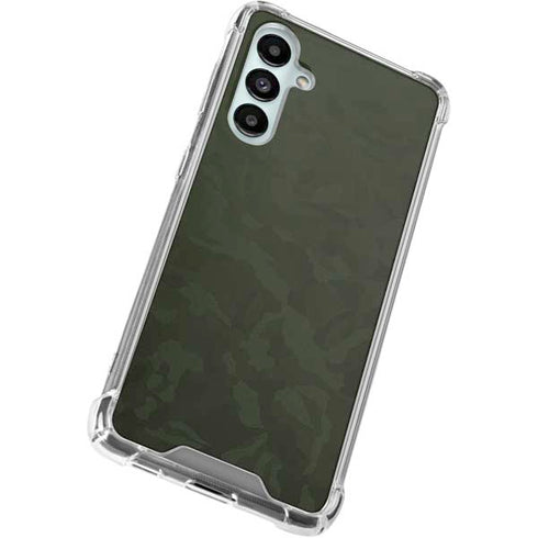 Military Green Shadow Camo Galaxy A16 5G Clear Case