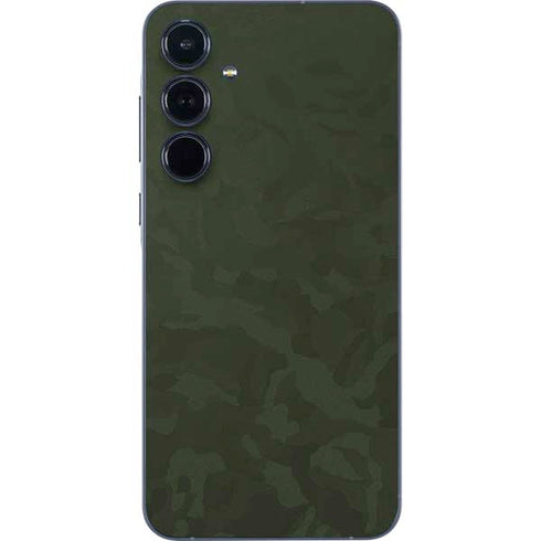Military Green Shadow Camo Galaxy A55 5G Skin