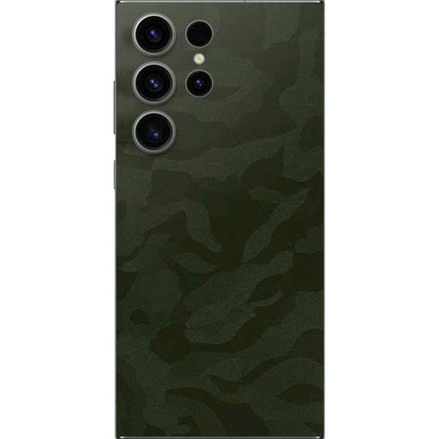 Military Green Shadow Camo Galaxy S24 Ultra Skin