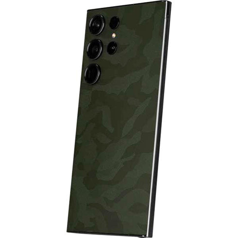 Military Green Shadow Camo Galaxy S25 Ultra Skin
