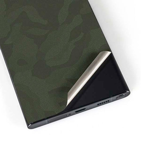 Military Green Shadow Camo Galaxy S25 Ultra Skin