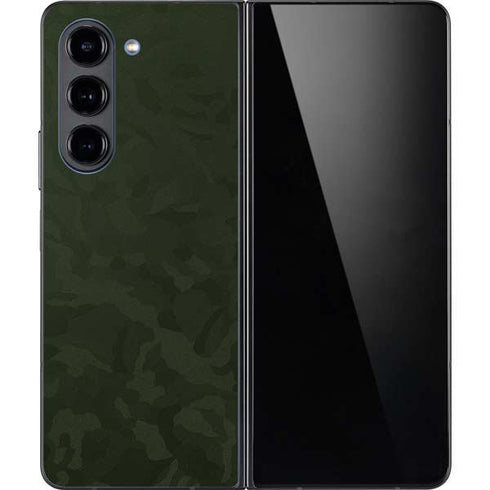 Military Green Shadow Camo Galaxy Z Fold5 5G Skin