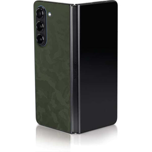 Military Green Shadow Camo Galaxy Z Fold5 5G Skin