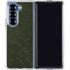 Military Green Shadow Camo Galaxy Z Fold6 Clear Case