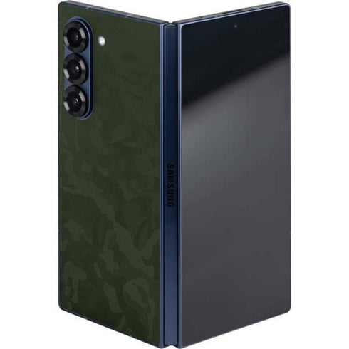 Military Green Shadow Camo Galaxy Z Fold6 Skin