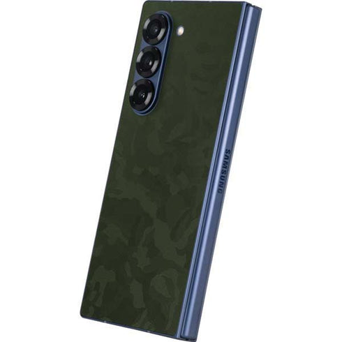 Military Green Shadow Camo Galaxy Z Fold6 Skin