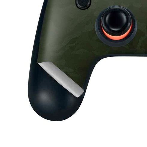 Military Green Shadow Camo Google Stadia Controller Skin
