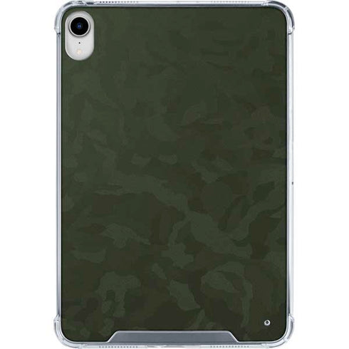 Military Green Shadow Camo iPad 11th Gen (2025) Clear Case