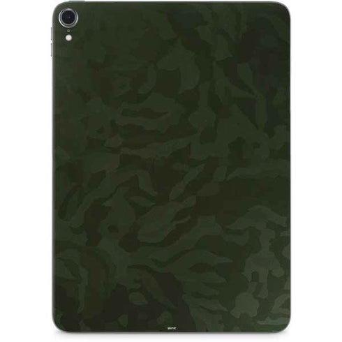 Military Green Shadow Camo Apple iPad Pro Skin