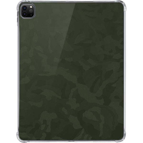 Military Green Shadow Camo iPad Pro 11in (2024) Clear Case