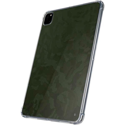 Military Green Shadow Camo iPad Pro 11in (2024) Clear Case