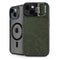 Military Green Shadow Camo iPhone 14 Plus Kickstand Case