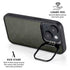 Military Green Shadow Camo iPhone 14 Plus Kickstand Case