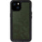 Military Green Shadow Camo iPhone 15 Plus Waterproof Case