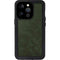 Military Green Shadow Camo iPhone 15 Pro Waterproof Case