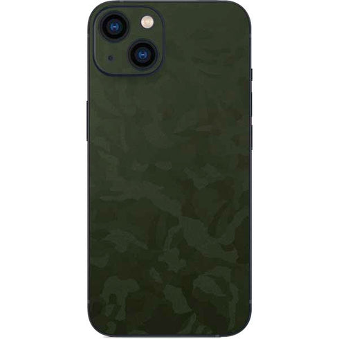 Military Green Shadow Camo iPhone 15 Skin