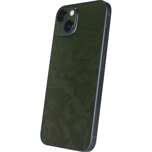 Military Green Shadow Camo iPhone 15 Skin
