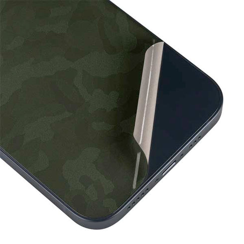 Military Green Shadow Camo iPhone 15 Skin