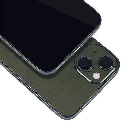 Military Green Shadow Camo iPhone 15 Skin