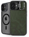 Military Green Shadow Camo iPhone 16 Plus Kickstand Case
