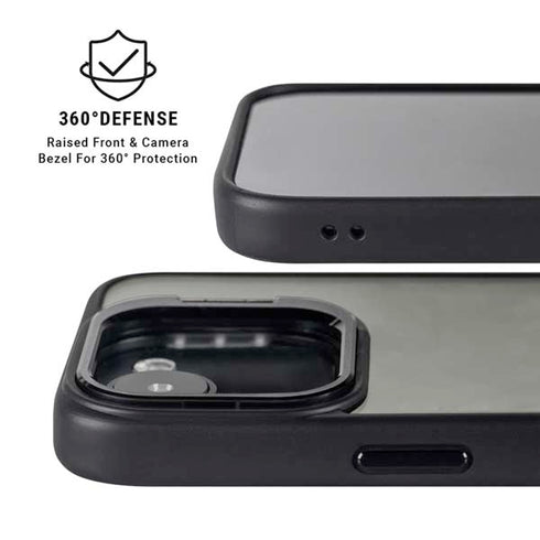 Military Green Shadow Camo iPhone 16e Kickstand Case