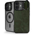 Military Green Shadow Camo iPhone 17 Kickstand Case