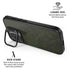 Military Green Shadow Camo iPhone 17 Kickstand Case