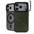 Military Green Shadow Camo iPhone 17 Pro Kickstand Case