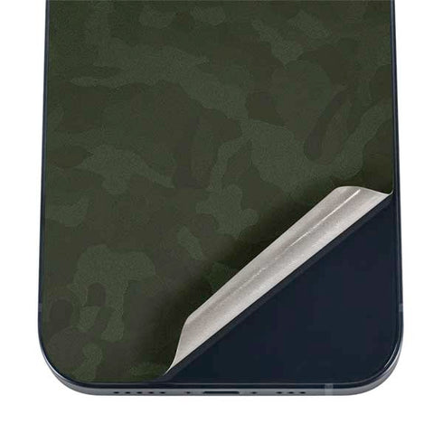 Military Green Shadow Camo iPhone 17 Pro Max Skin