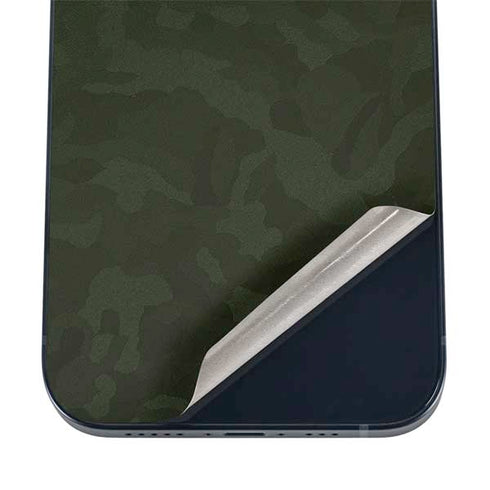 Military Green Shadow Camo iPhone 17 Skin