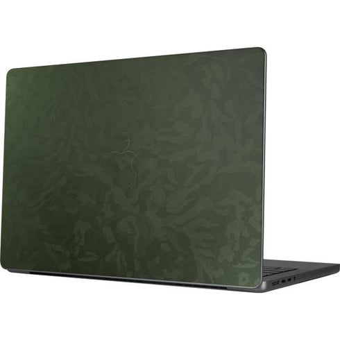 Military Green Shadow Camo Apple MacBook Pro 14-inch Skin