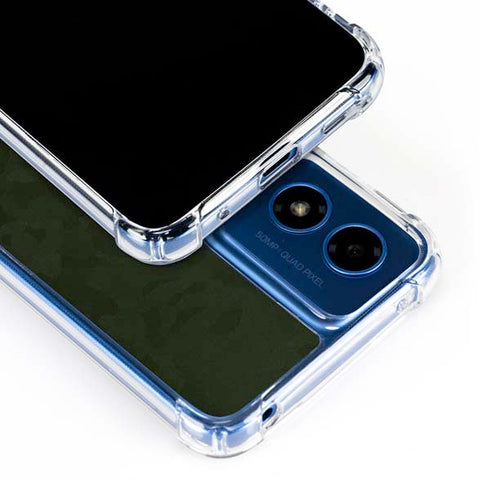 Military Green Shadow Camo Moto G 5G (2024) Clear Case