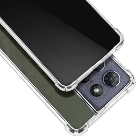 Military Green Shadow Camo Moto G Play 5G (2025) Clear Case