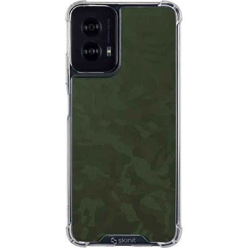 Military Green Shadow Camo Moto G Power 5G (2024) Clear Case