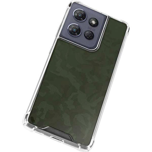 Military Green Shadow Camo Moto G Stylus 5G (2025) Clear Case