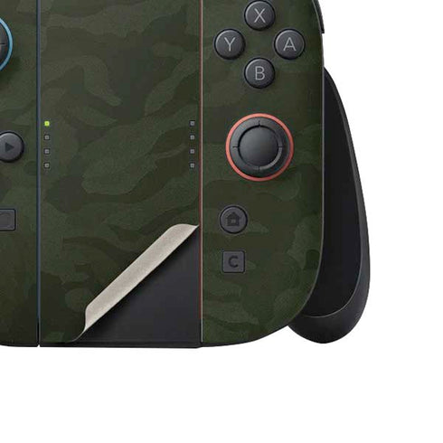Military Green Shadow Camo Nintendo Switch 2 (2025) Joy-Con Controller Skin