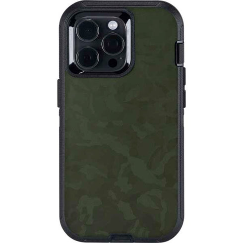 Military Green Shadow Camo Otterbox Defender iPhone Skin