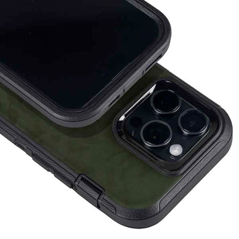 Military Green Shadow Camo Otterbox Defender iPhone Skin