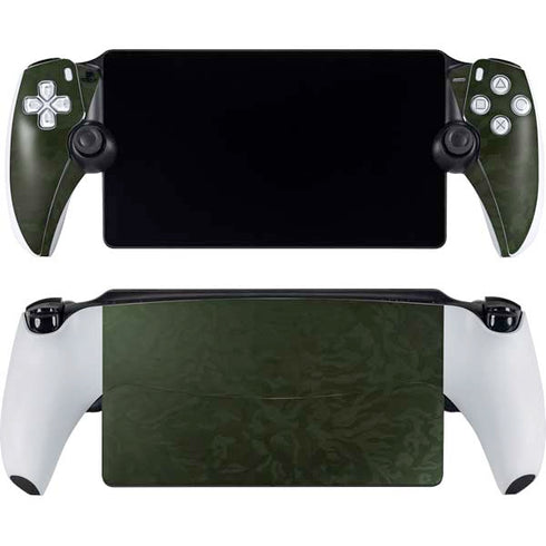 Military Green Shadow Camo PlayStation Portal Remote Player Skin