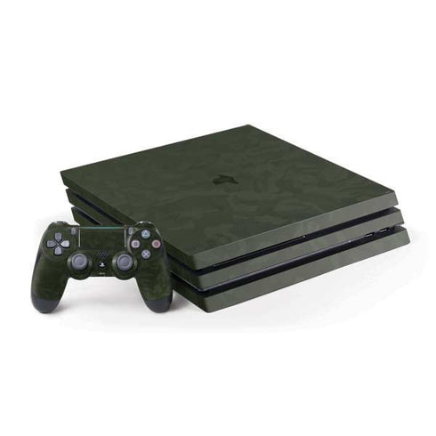 Military Green Shadow Camo PlayStation PS4 Skins