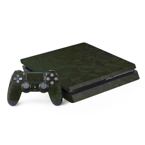 Military Green Shadow Camo PlayStation PS4 Skins