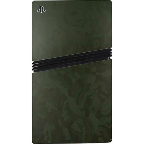 Military Green Shadow Camo PS5 Pro Bundle Skin